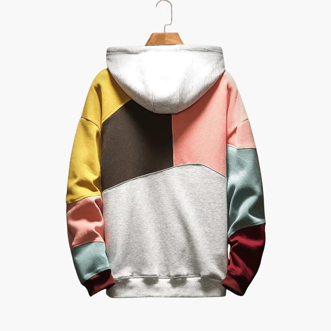 Men's Graphic Pullover Hoodie with Pouch Pocket