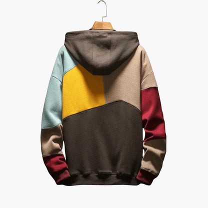 Men's Graphic Pullover Hoodie with Pouch Pocket