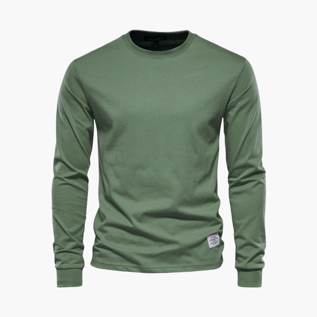 Classic Fit Mens Crew Neck Tee Shirt