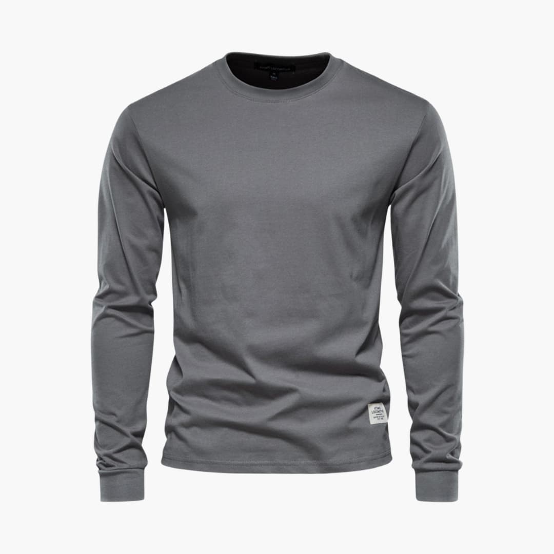 Classic Fit Mens Crew Neck Tee Shirt