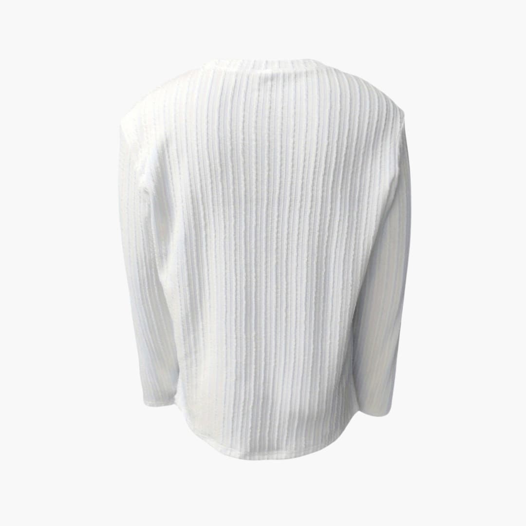 Classic Fit Crew Neck Casual Shirt