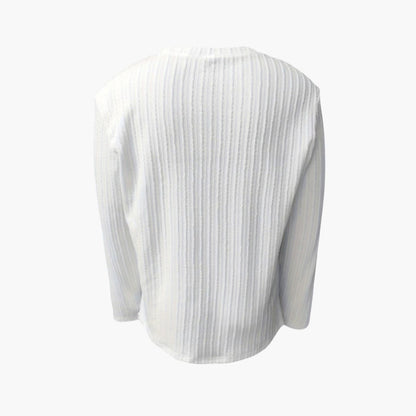 Classic Fit Crew Neck Casual Shirt