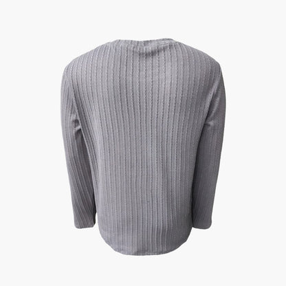 Classic Fit Crew Neck Casual Shirt