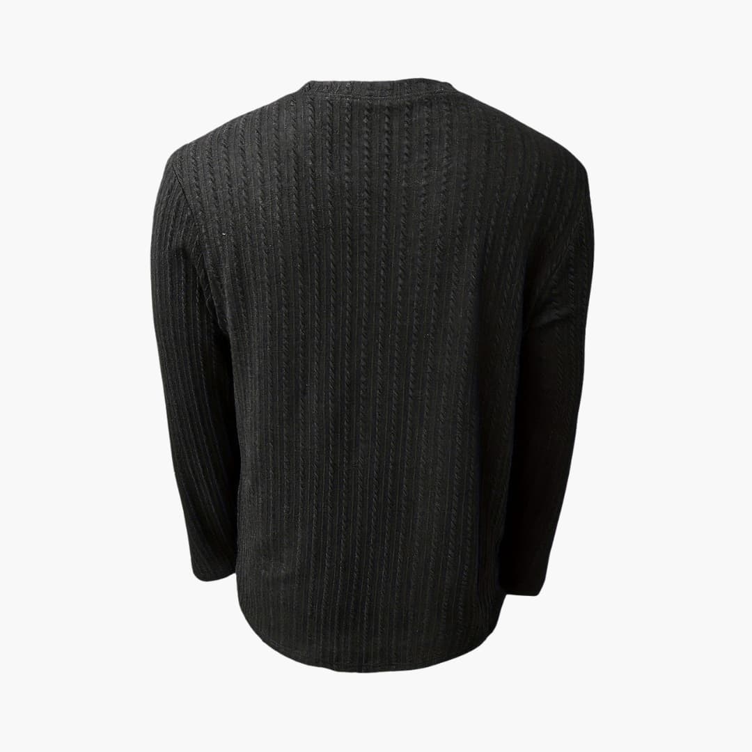 Classic Fit Crew Neck Casual Shirt