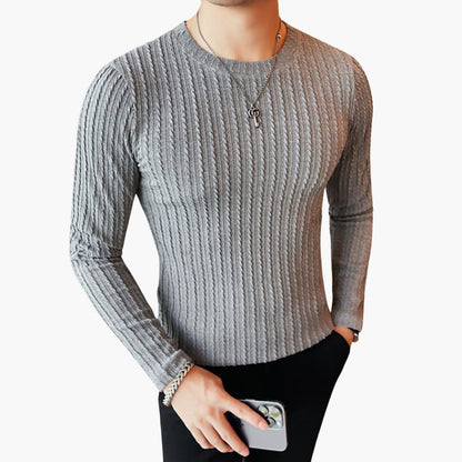 Classic Fit Crew Neck Casual Shirt