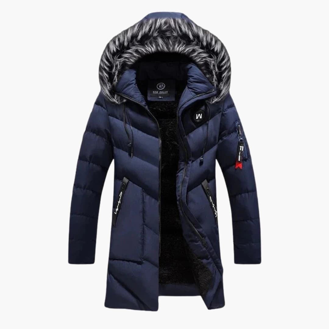 Waterproof Quilted Men's Winter Parka Jacket - Olytrend