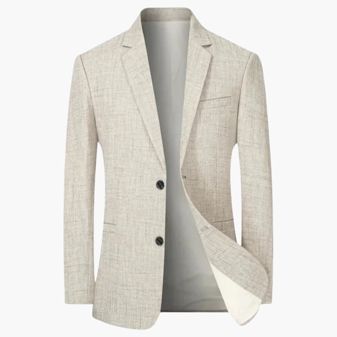 Slim Fit Men's Two Button Blazer