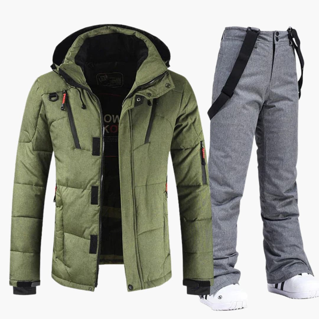 Men's Snowboard Jacket and Pant Combo
