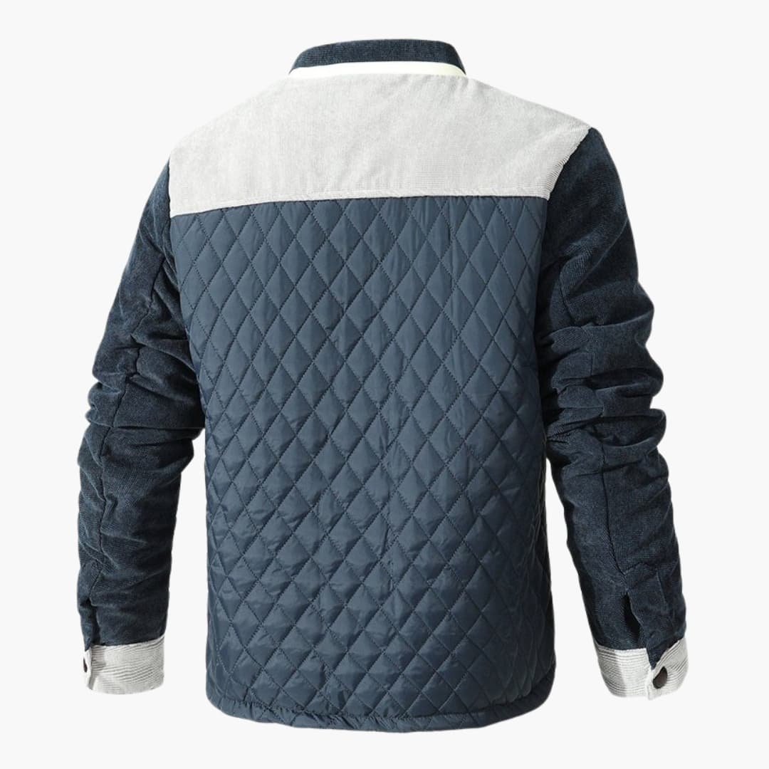 Men's Padded Snap Front Coat