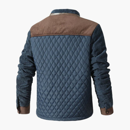 Men's Padded Snap Front Coat