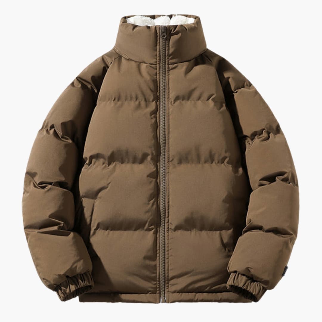 Men's Insulated Padded Fleece Coat