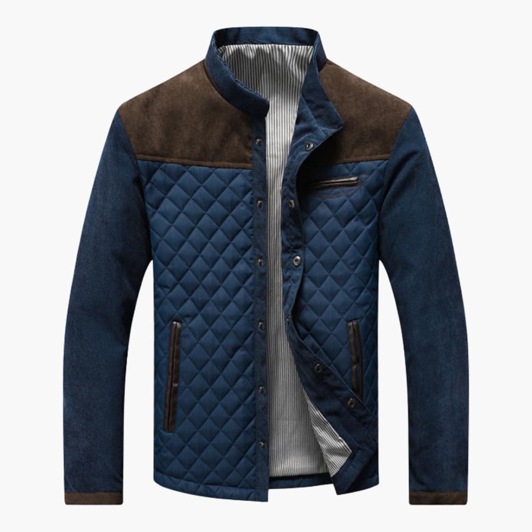 Warm Insulated Men's Contrast Jacket