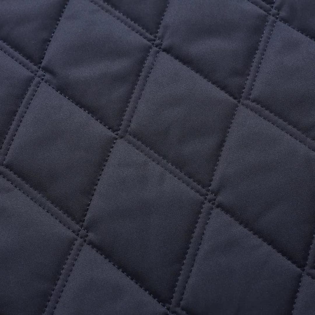 Men's Padded Coat with Classic Collar
