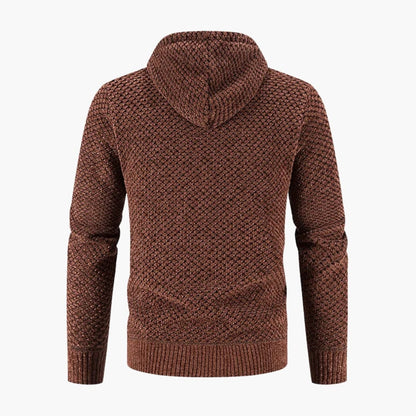 Warm Zip Up Hooded Mens Jacket