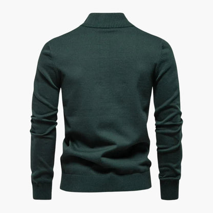 Men's Crew Neck Striped Pullover Sweater