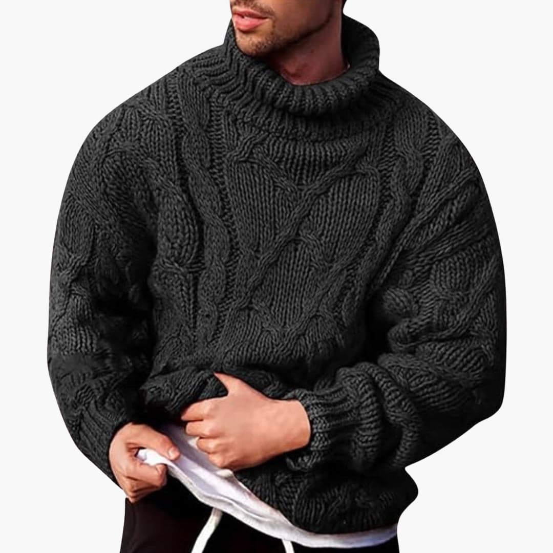 Simple Crew Neck Wool Sweater