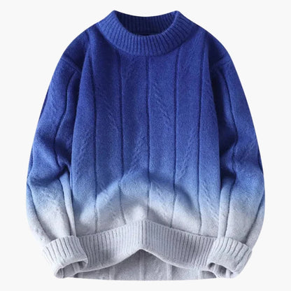Classic Crew Neck Colorful Sweater