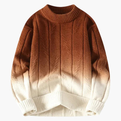 Classic Crew Neck Colorful Sweater - Olytrend