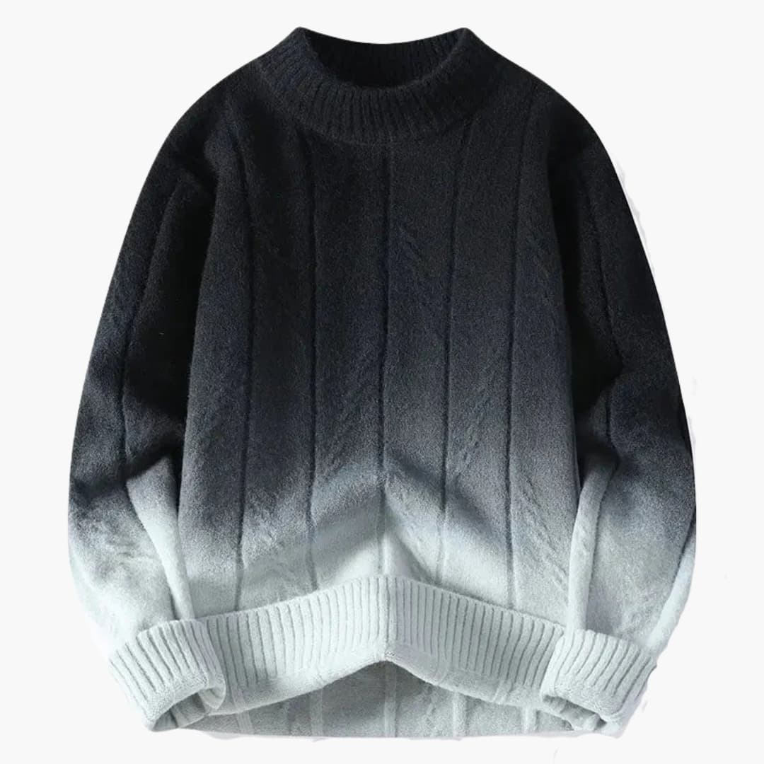 Classic Crew Neck Colorful Sweater