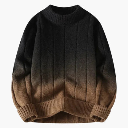 Classic Crew Neck Colorful Sweater