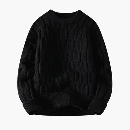 Classic Crew Neck Wool Sweater