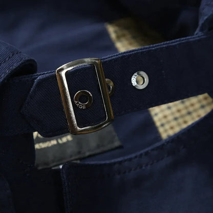 Classic Waterproof Mens Long Coat with Pockets