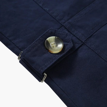 Classic Waterproof Mens Long Coat with Pockets