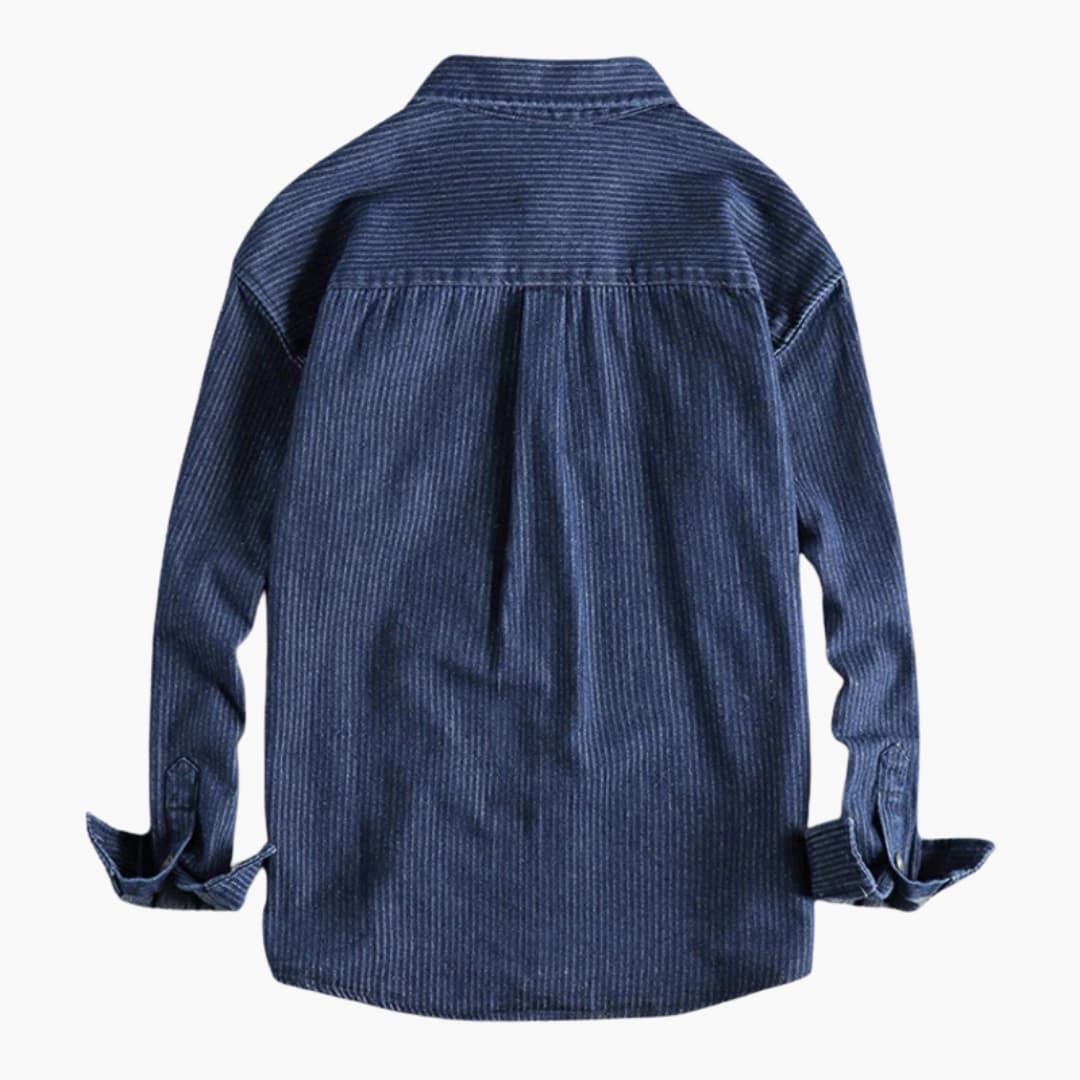 Practical Work Shirt with Pocket Storage and Snap Buttons