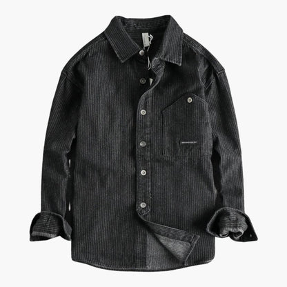 Practical Work Shirt with Pocket Storage and Snap Buttons