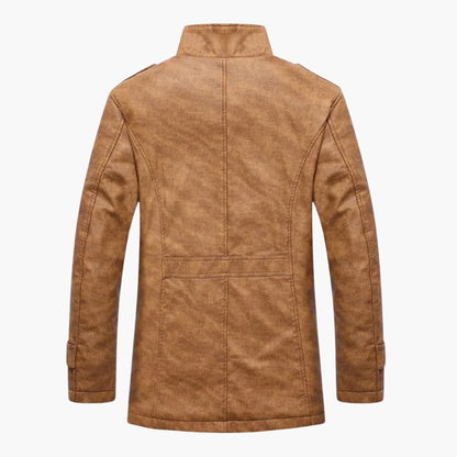 Warm Mens Parka Coat with Pockets