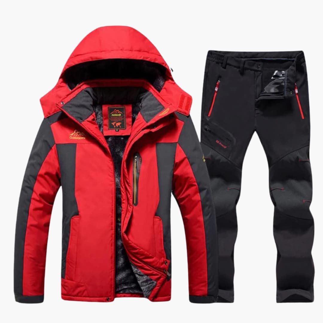 Men's Thermal Zip Up Track Suit