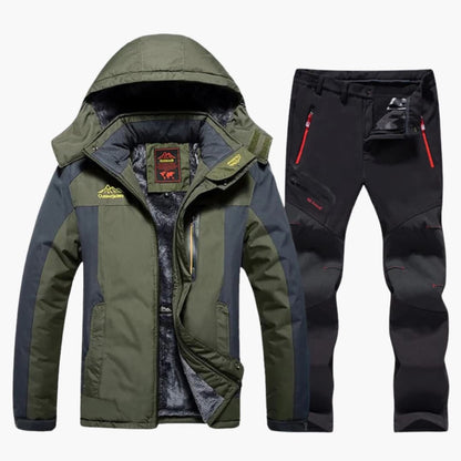 Men's Thermal Zip Up Track Suit