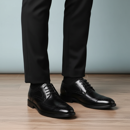 Stylish Mens Leather Dress Shoes Clark - Pexav