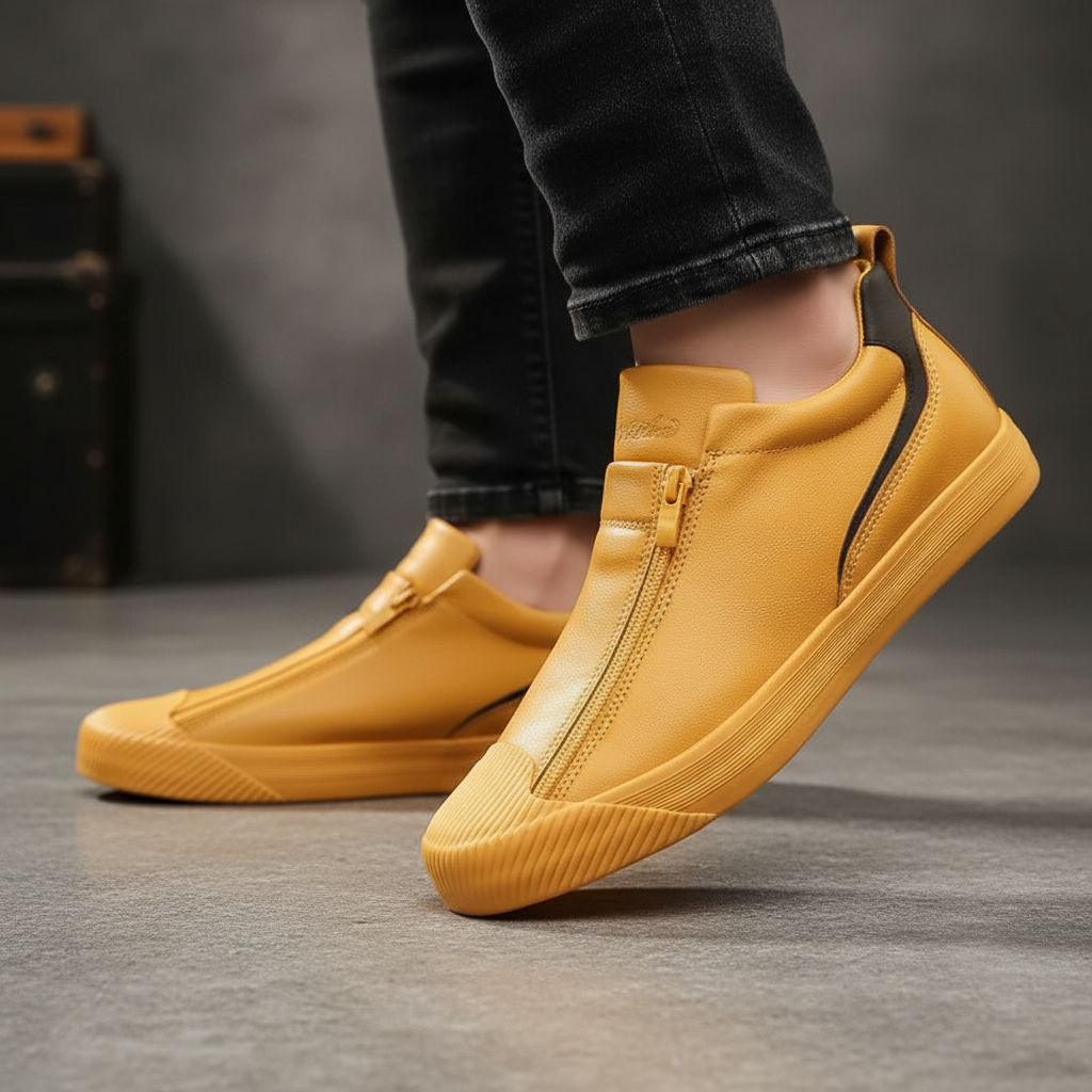 Russell Men's Slip On Loafers - Pexav