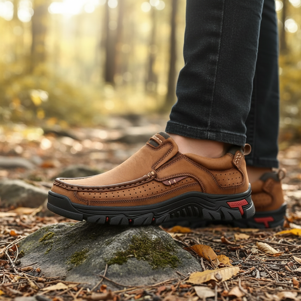 Comfortable Men's Trekking Shoe Supportive - Pexav