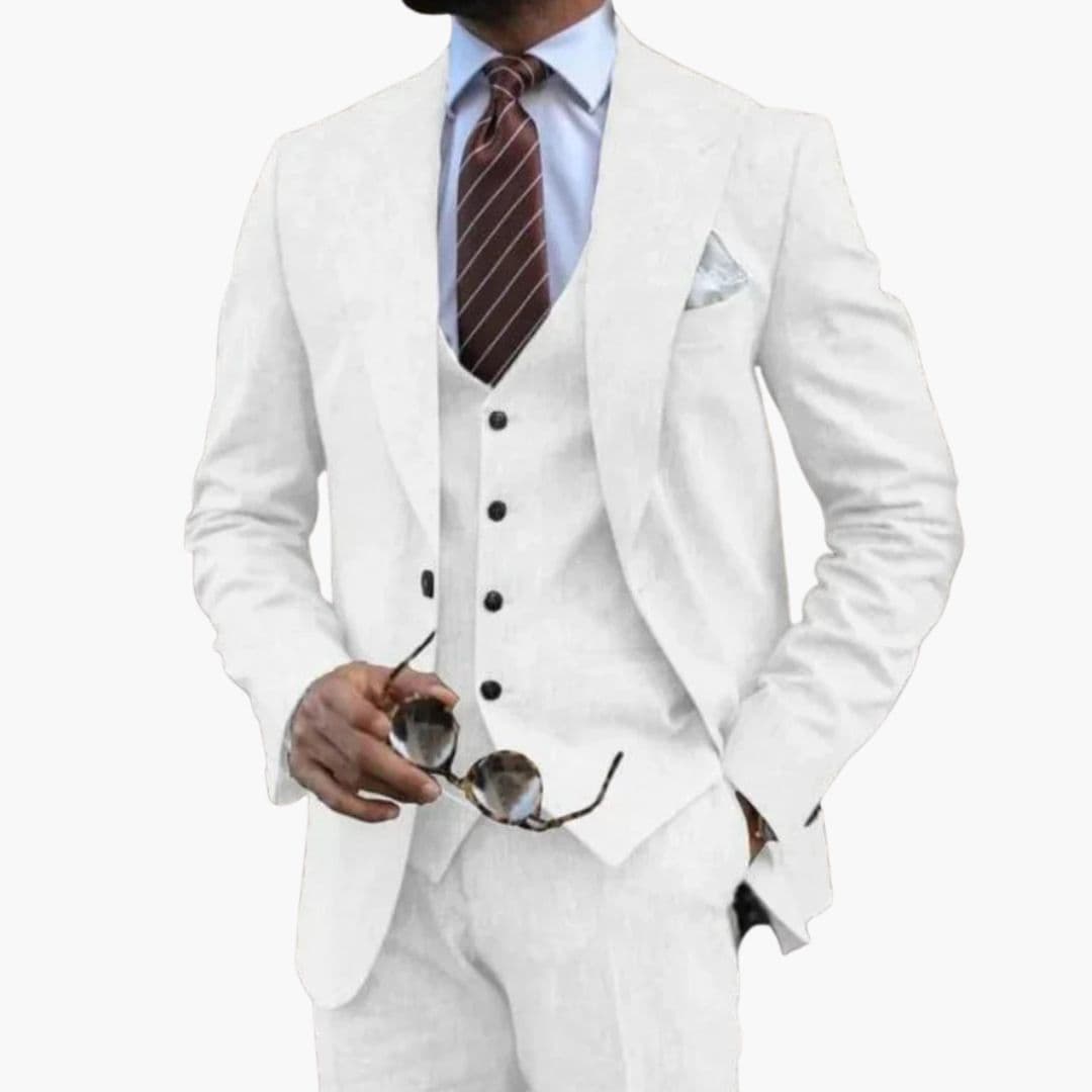 Classic Fit 3-Piece Business Suit