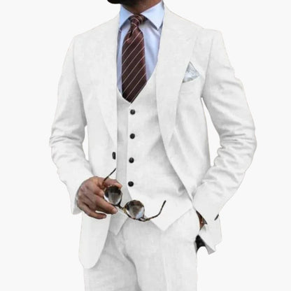 Classic Fit 3-Piece Business Suit
