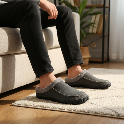 Comfortable Indoor Slipper For Men - HomeStride - Pexav