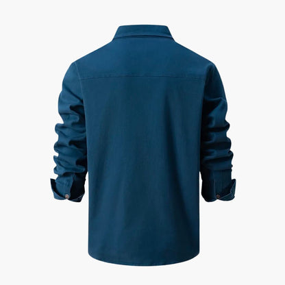 Classic Casual Button Down Shirt with Pockets
