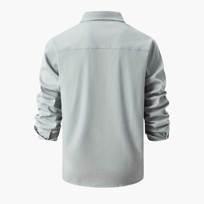 Classic Casual Button Down Shirt with Pockets