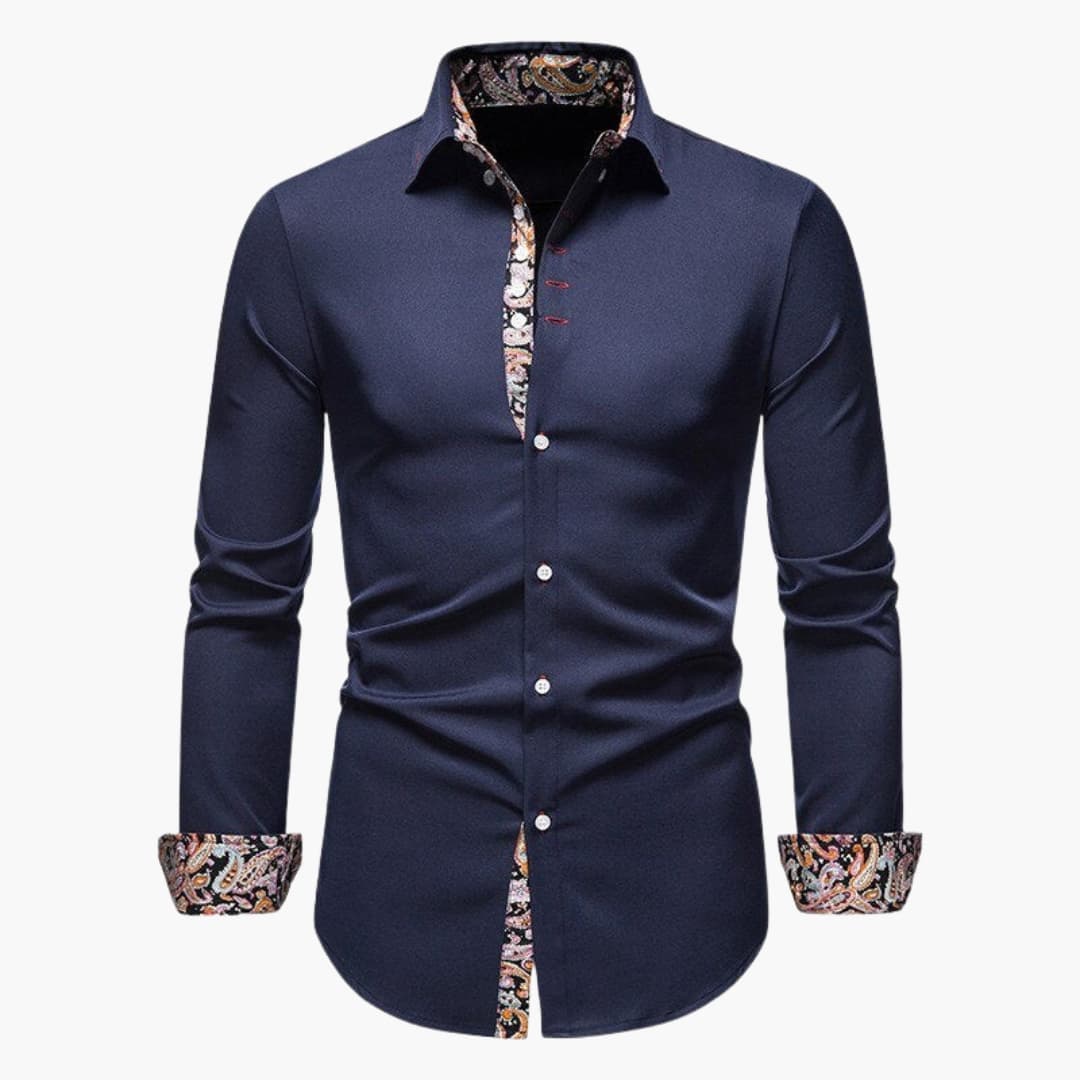 Classic Casual Button Down Dress Shirt