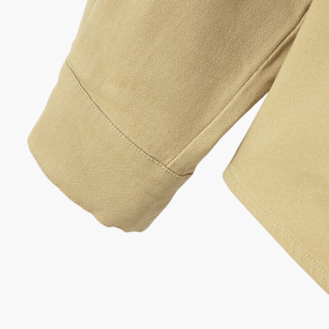 Classic Casual Button Front Shirt with Pockets