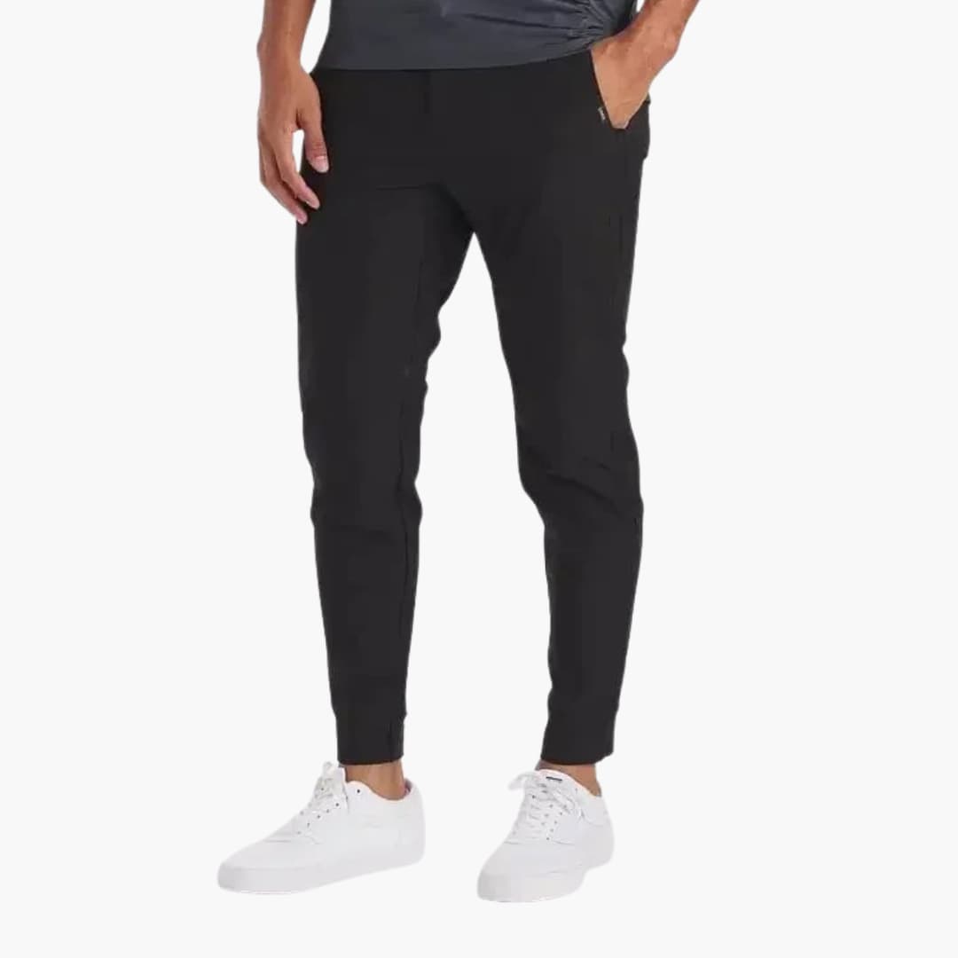 Comfortable Fit Slim Leg Mens Pants - Olytrend