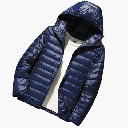 Men's Hooded Long Sleeve Parka Jacket