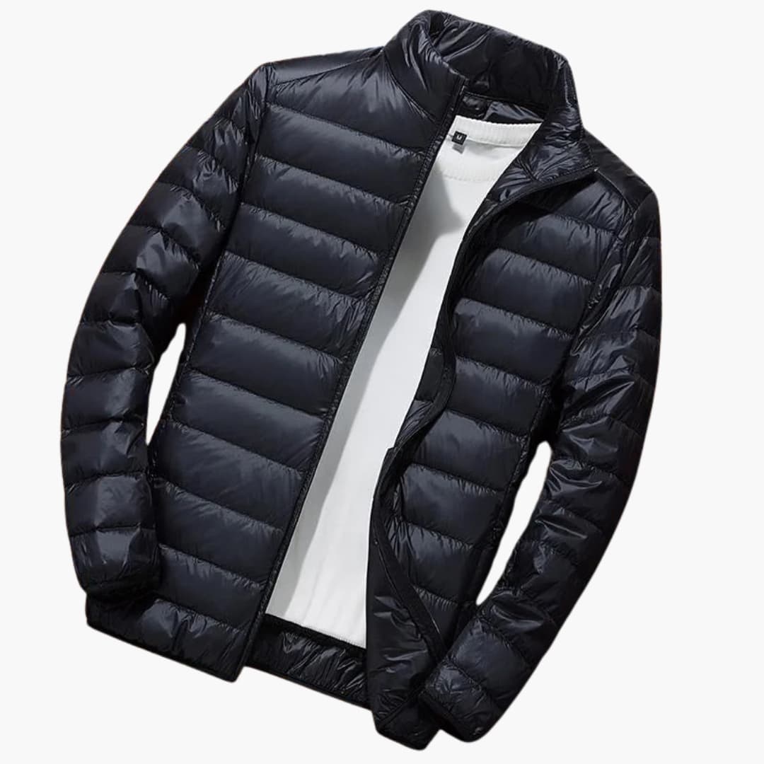 Men's Hooded Long Sleeve Parka Jacket