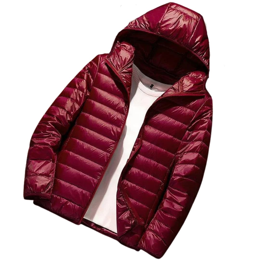 Men's Hooded Long Sleeve Parka Jacket