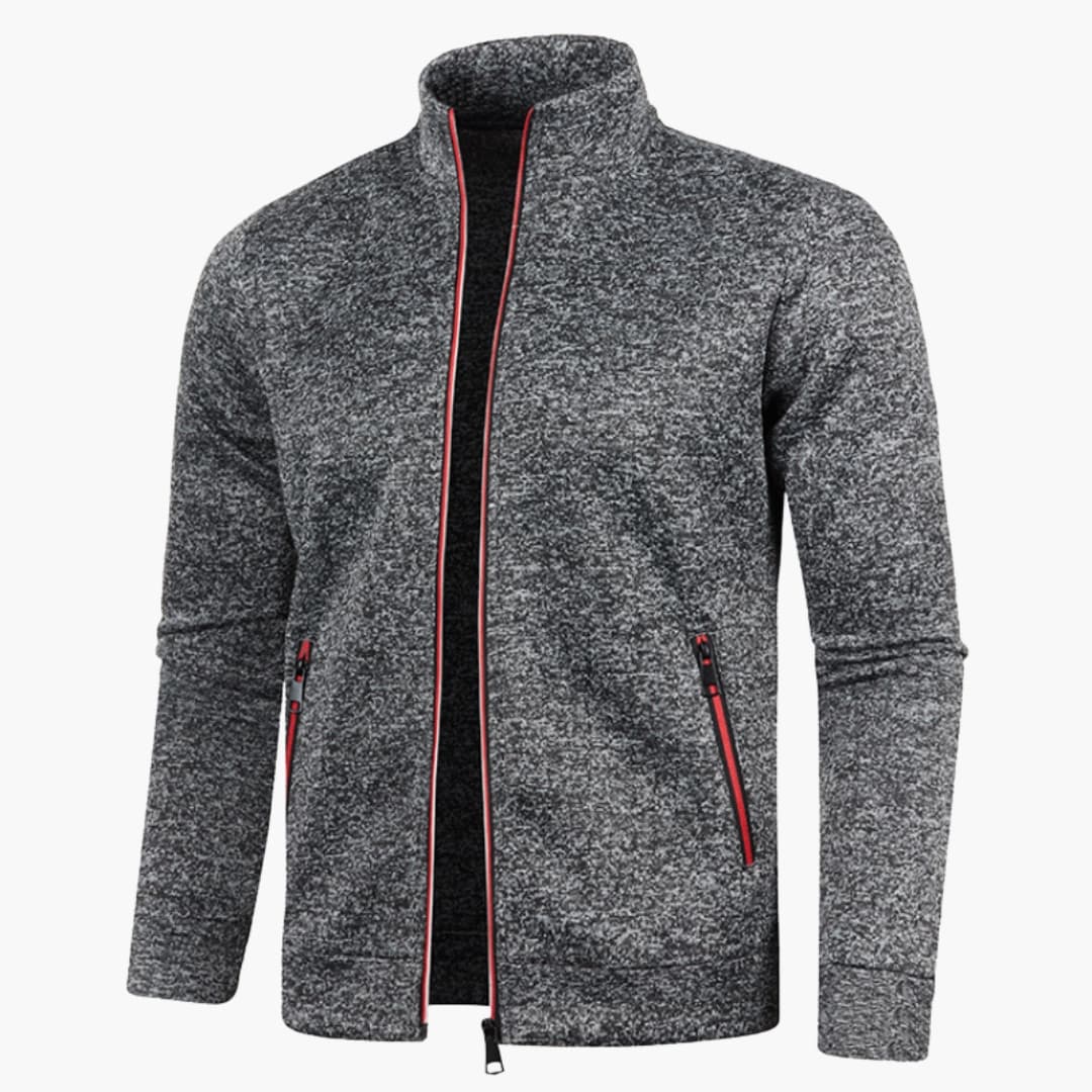 Waterproof Men's Parka with Zip Pockets