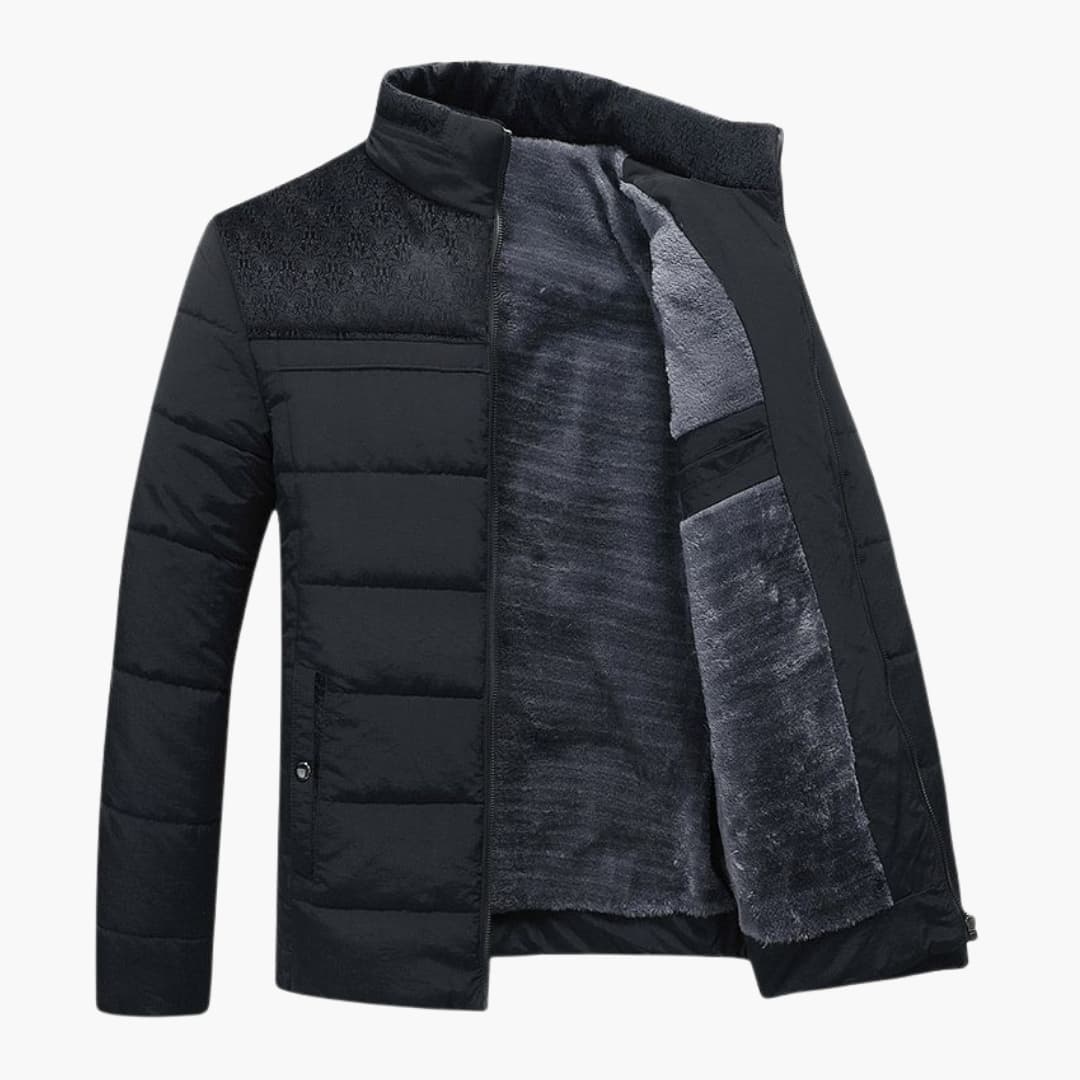 Warm Padded Men's Quilted Jacket