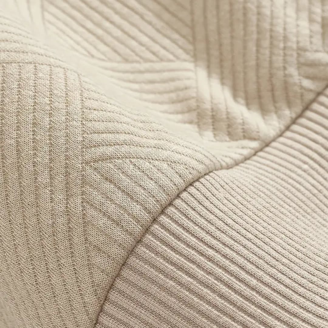 Men's Zip Neck Pullover Sweater