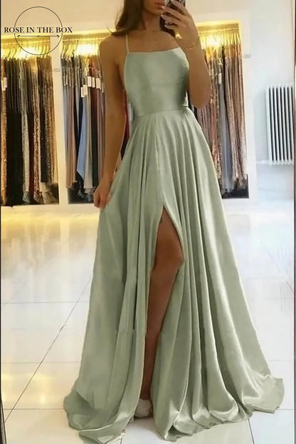 Elegant Pink Bridal Party Dress